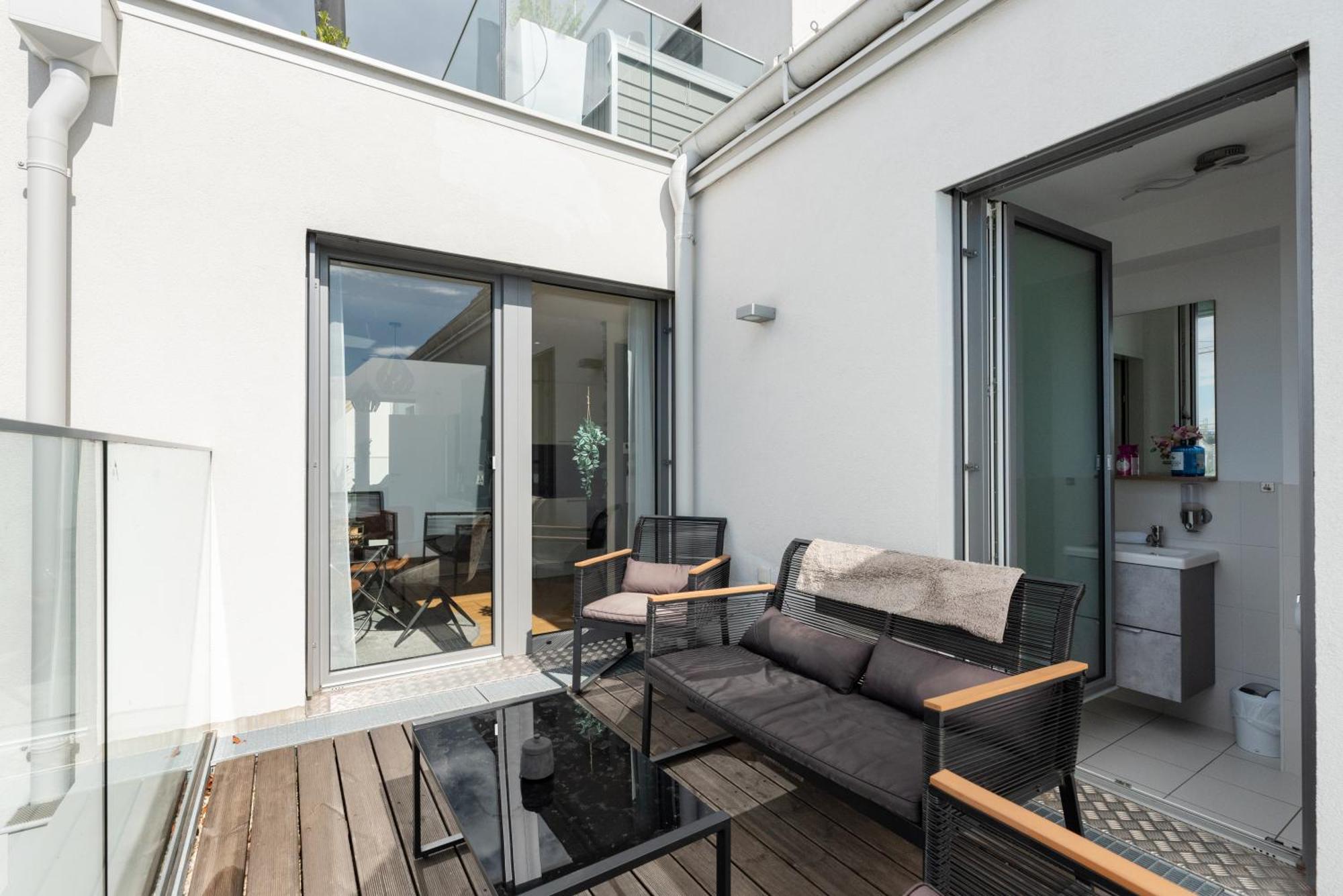 Apartment Mit Traumhafter Dachterrasse & Weitblick ウィーン エクステリア 写真