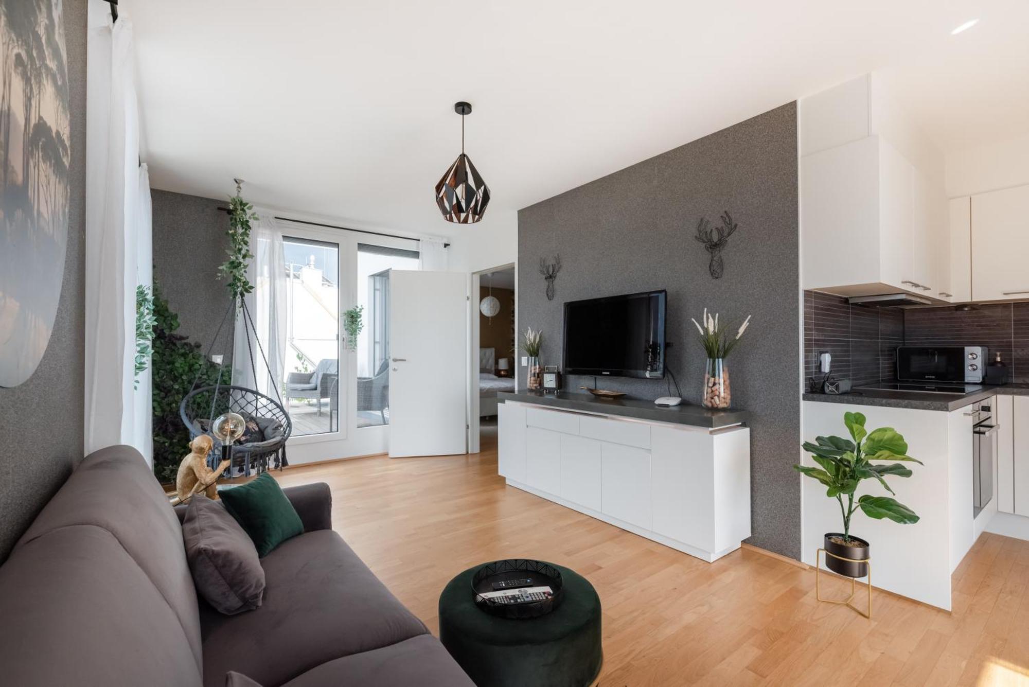 Apartment Mit Traumhafter Dachterrasse & Weitblick ウィーン エクステリア 写真