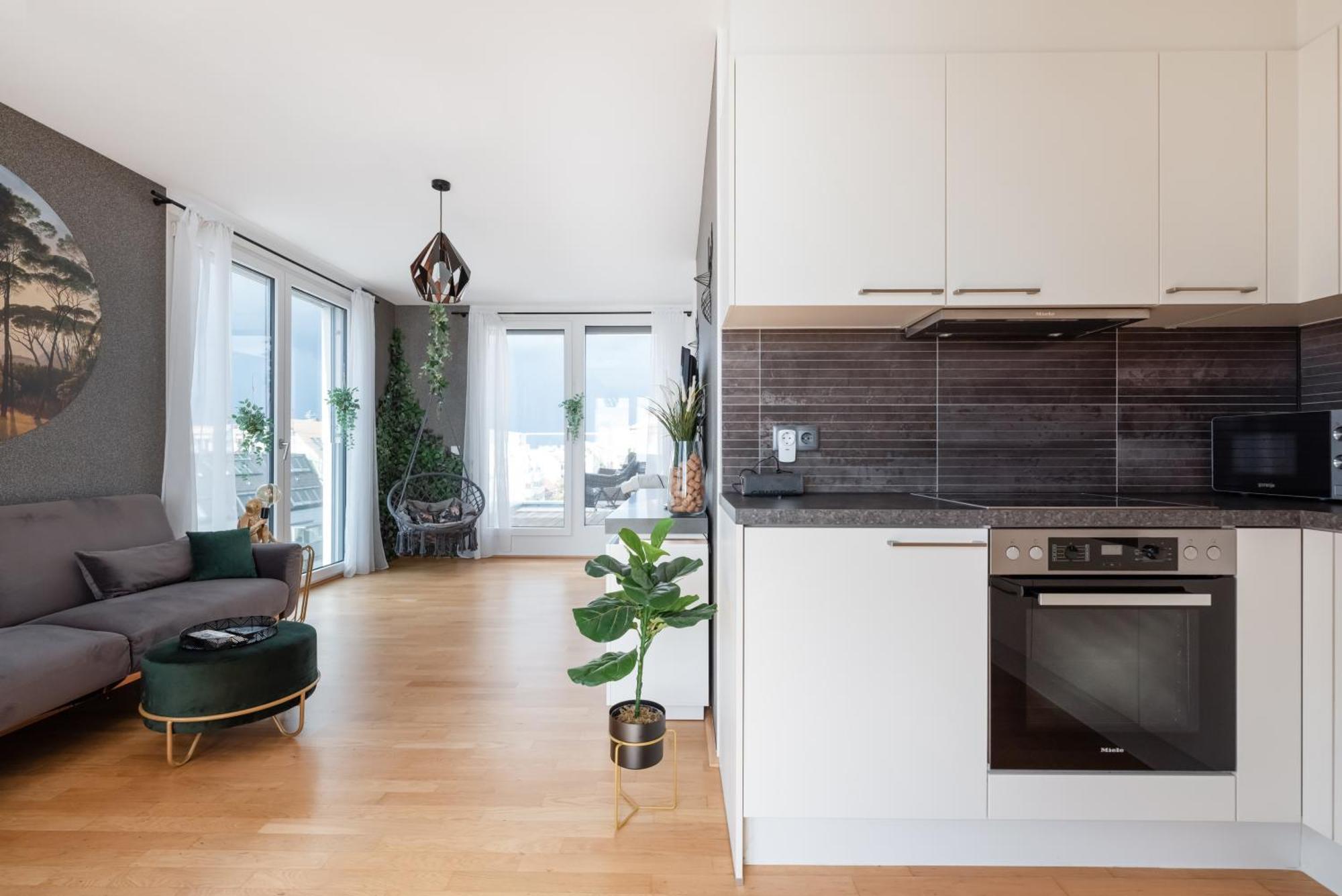 Apartment Mit Traumhafter Dachterrasse & Weitblick ウィーン エクステリア 写真