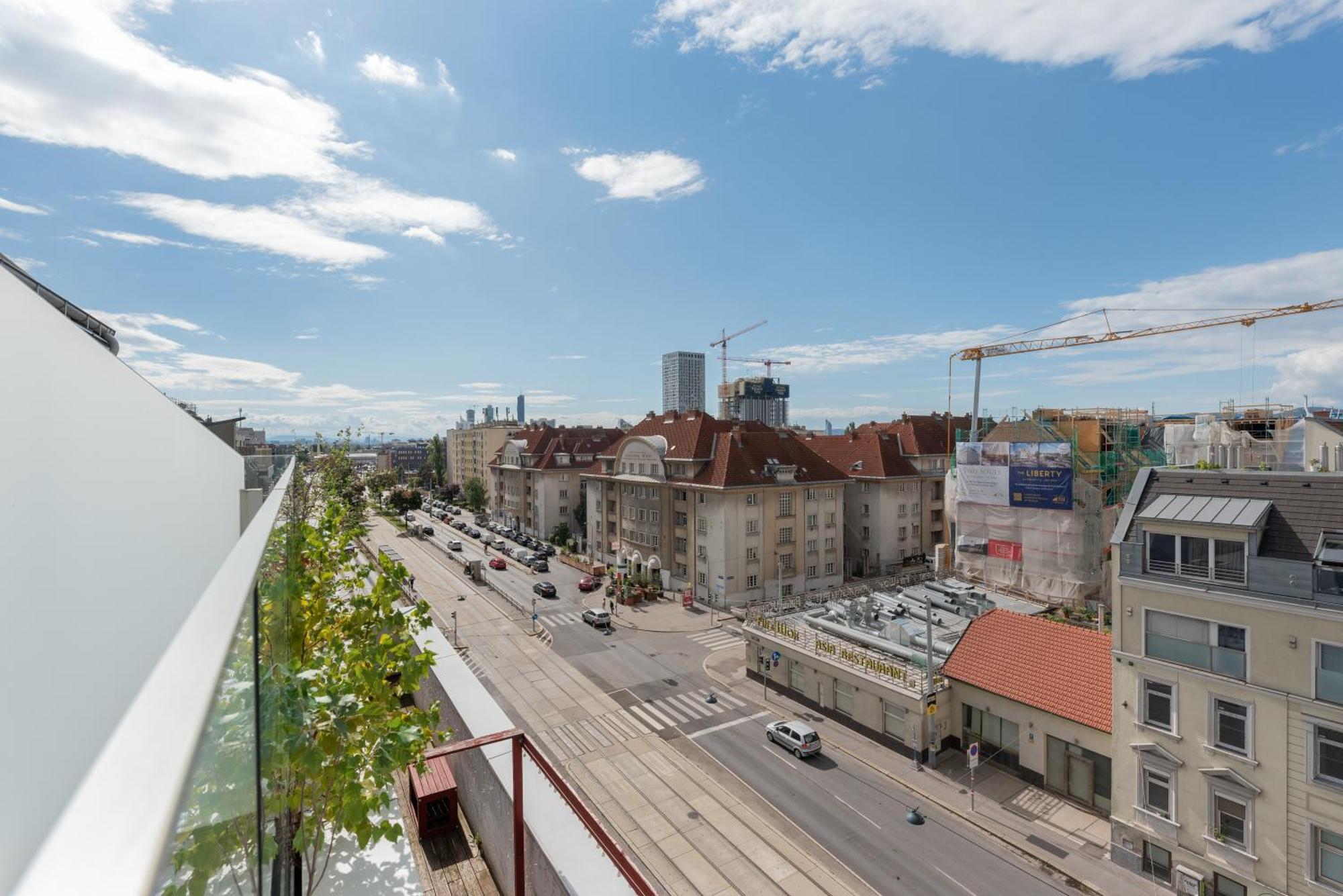 Apartment Mit Traumhafter Dachterrasse & Weitblick ウィーン エクステリア 写真