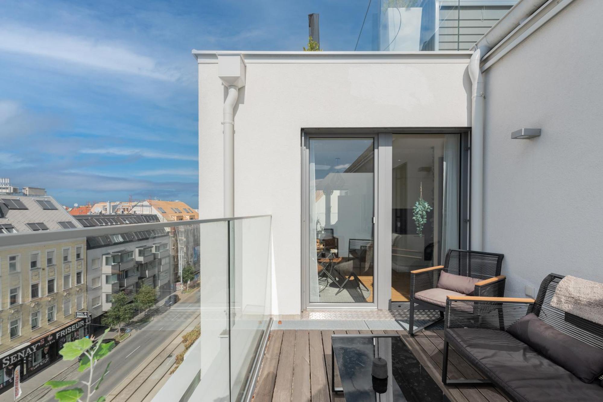 Apartment Mit Traumhafter Dachterrasse & Weitblick ウィーン エクステリア 写真
