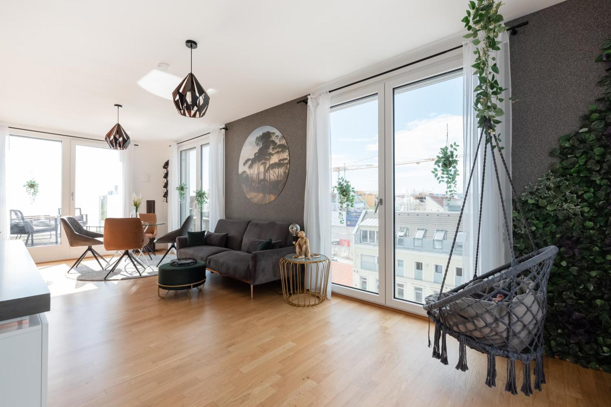 Apartment Mit Traumhafter Dachterrasse & Weitblick ウィーン エクステリア 写真