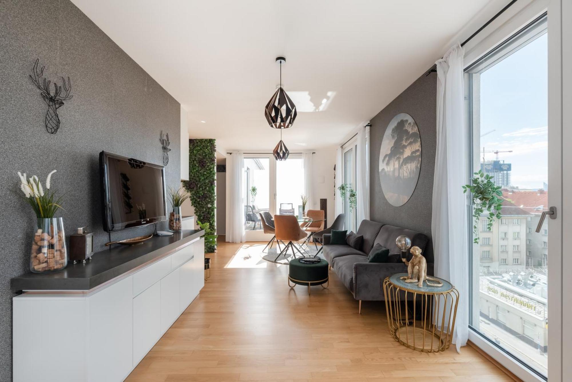 Apartment Mit Traumhafter Dachterrasse & Weitblick ウィーン エクステリア 写真
